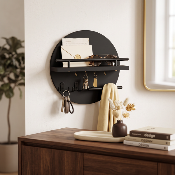 Orbis Wooden Key Holder