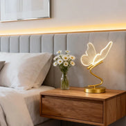 Vaelo Home Alivrek Butterfly Table Lamp – Wing-Inspired Iron & Acrylic Accent Light