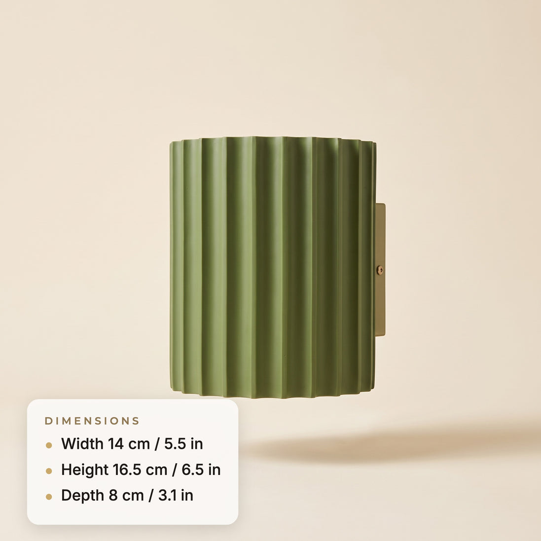 Nordic resin wall lamp dimensions
