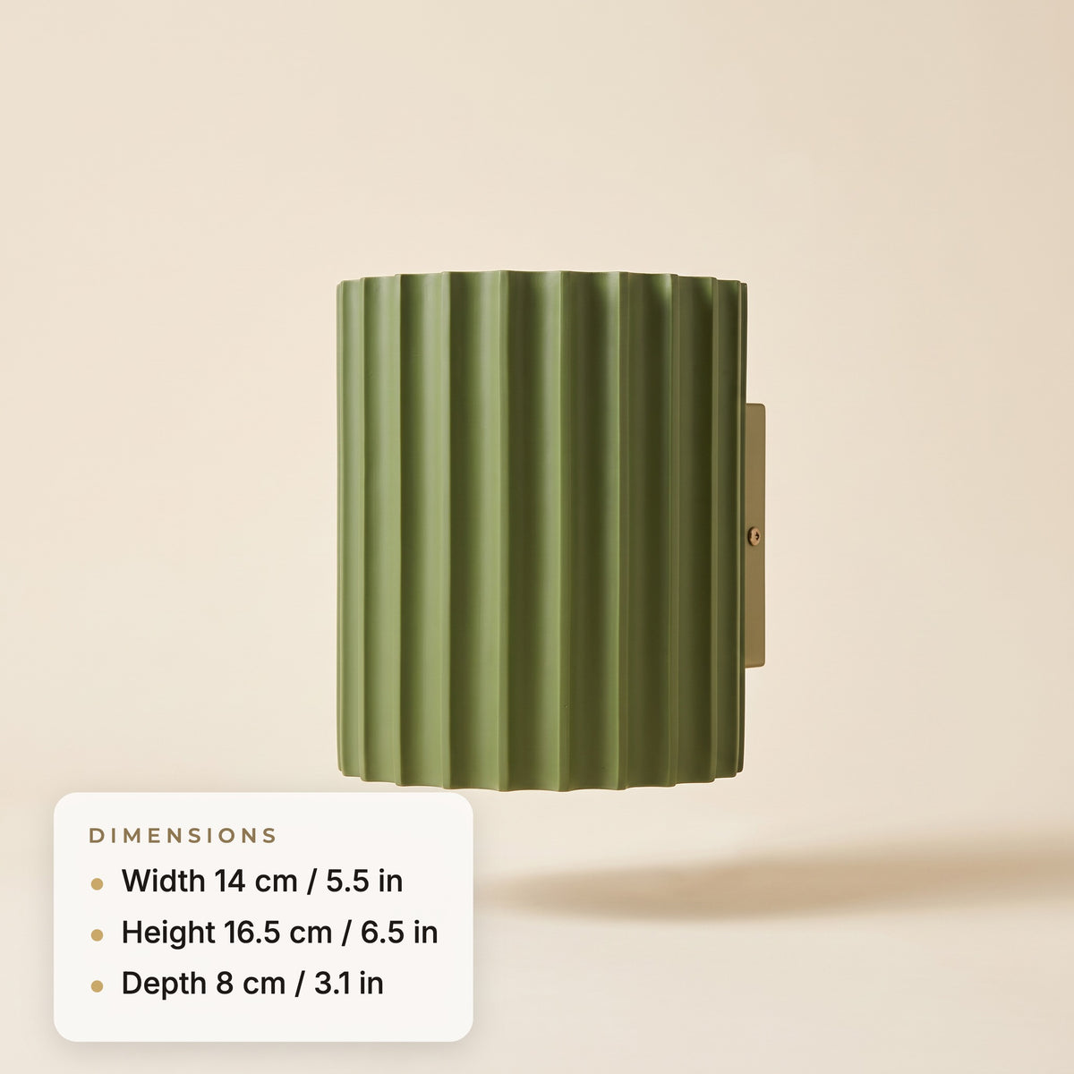 Nordic resin wall lamp dimensions