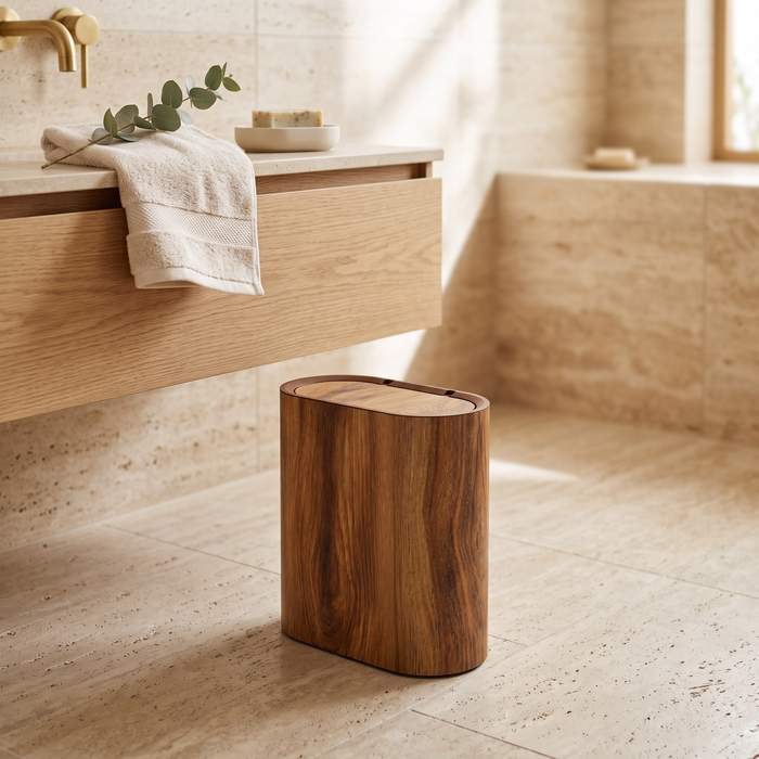 Marmo Marble Trash Can