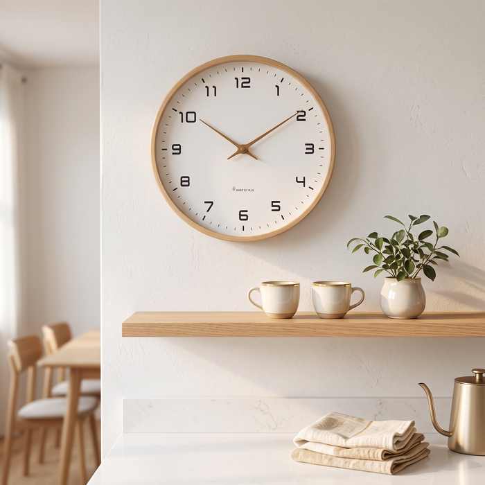 Klokka Wooden Wall Clock