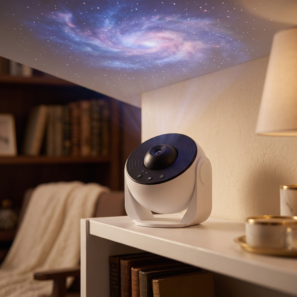 Astriven Space Projector in white