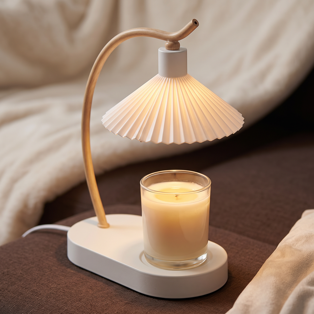 Close-up of the Vanessa Candle Warmer Lamp