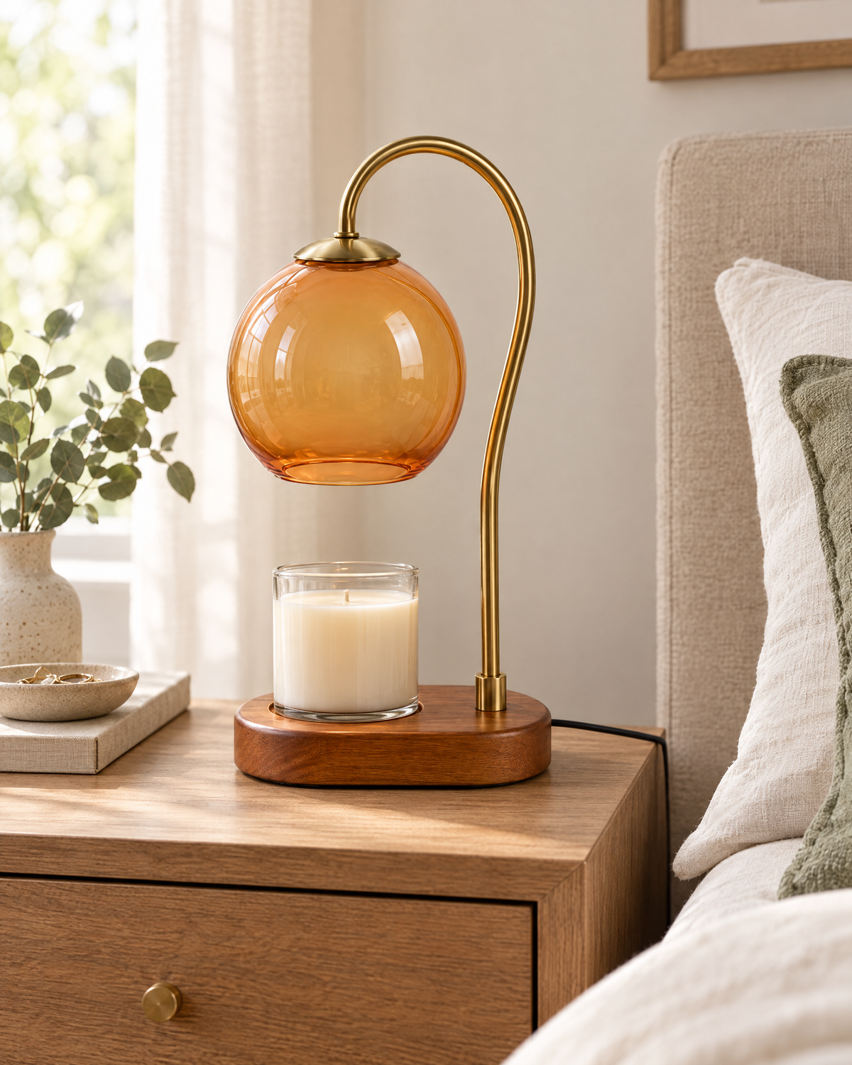 Calida Candle Warmer Lamp switched off in daylight