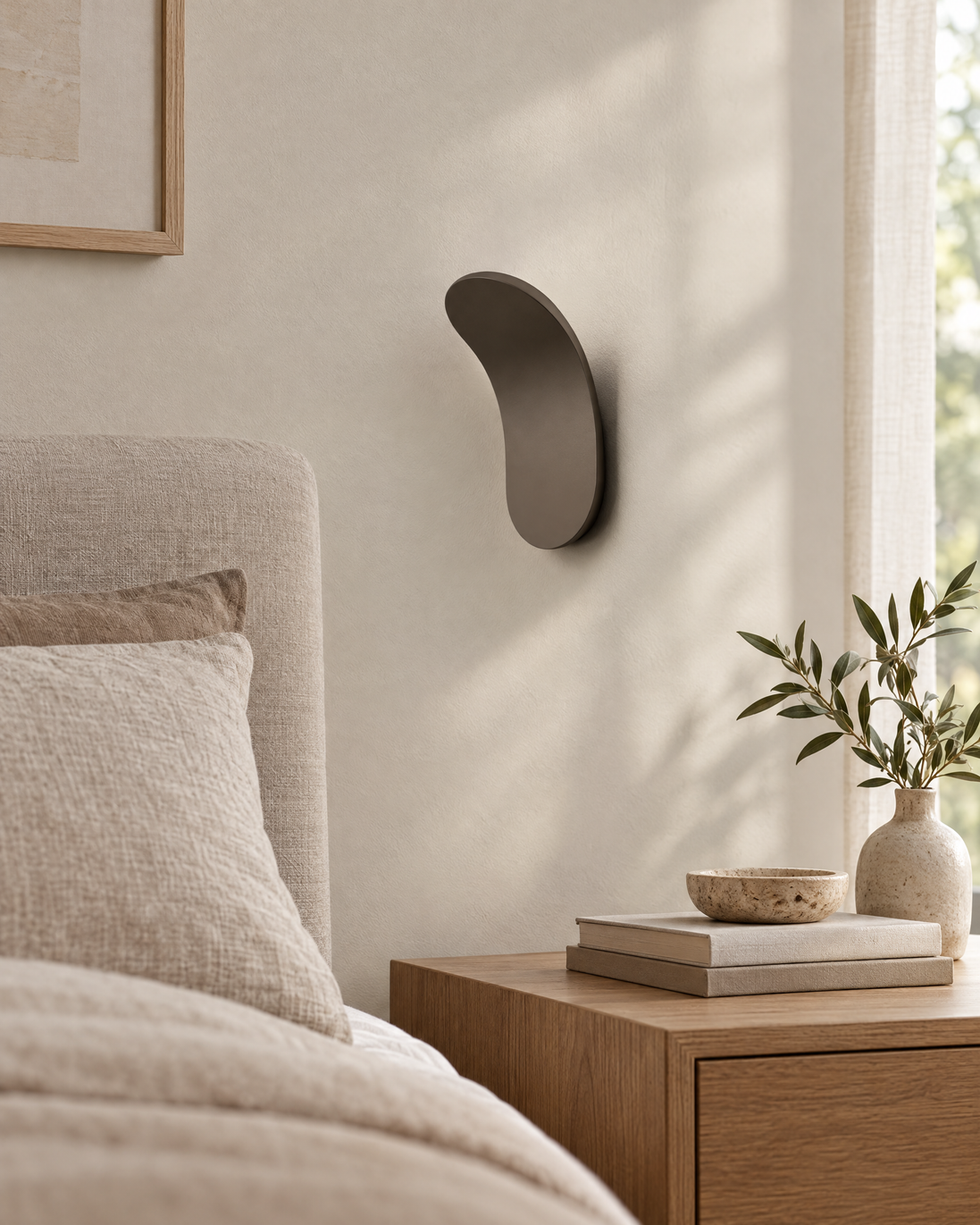 Nordessa LED Wall Lamp switched off in daylight
