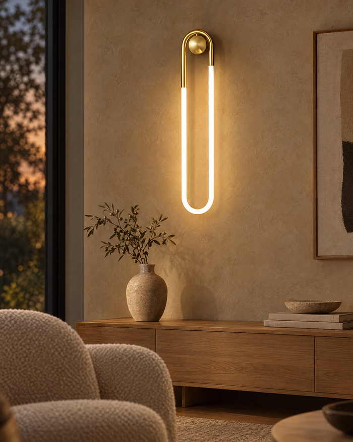 Cadrelle Loop LED Wall Sconce